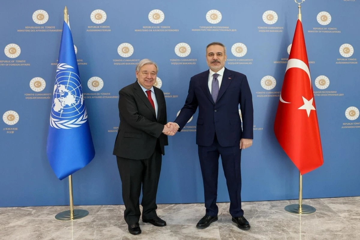 BMT Baş katibi Türkiyədə səfərdədir