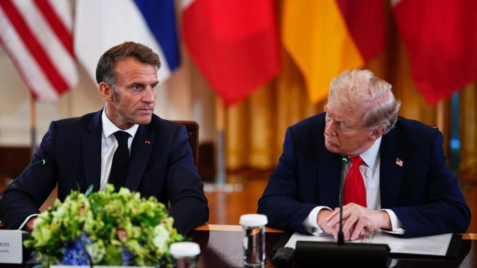 Makron və Tramp telefon danışığı aparıb