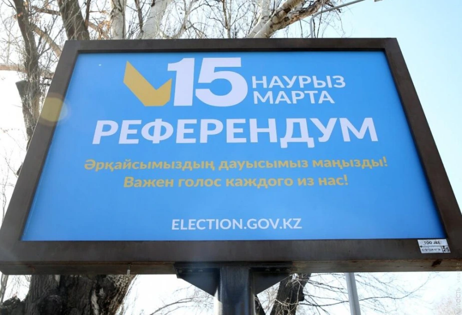 Qazaxıstanda yeni Konstitusiya üzrə referendum keçirilir