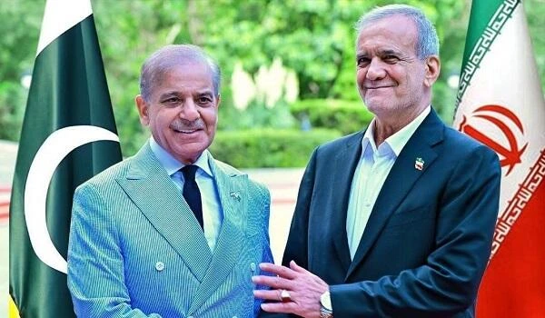 Şahbaz Şərif Pezeşkianla danışdı