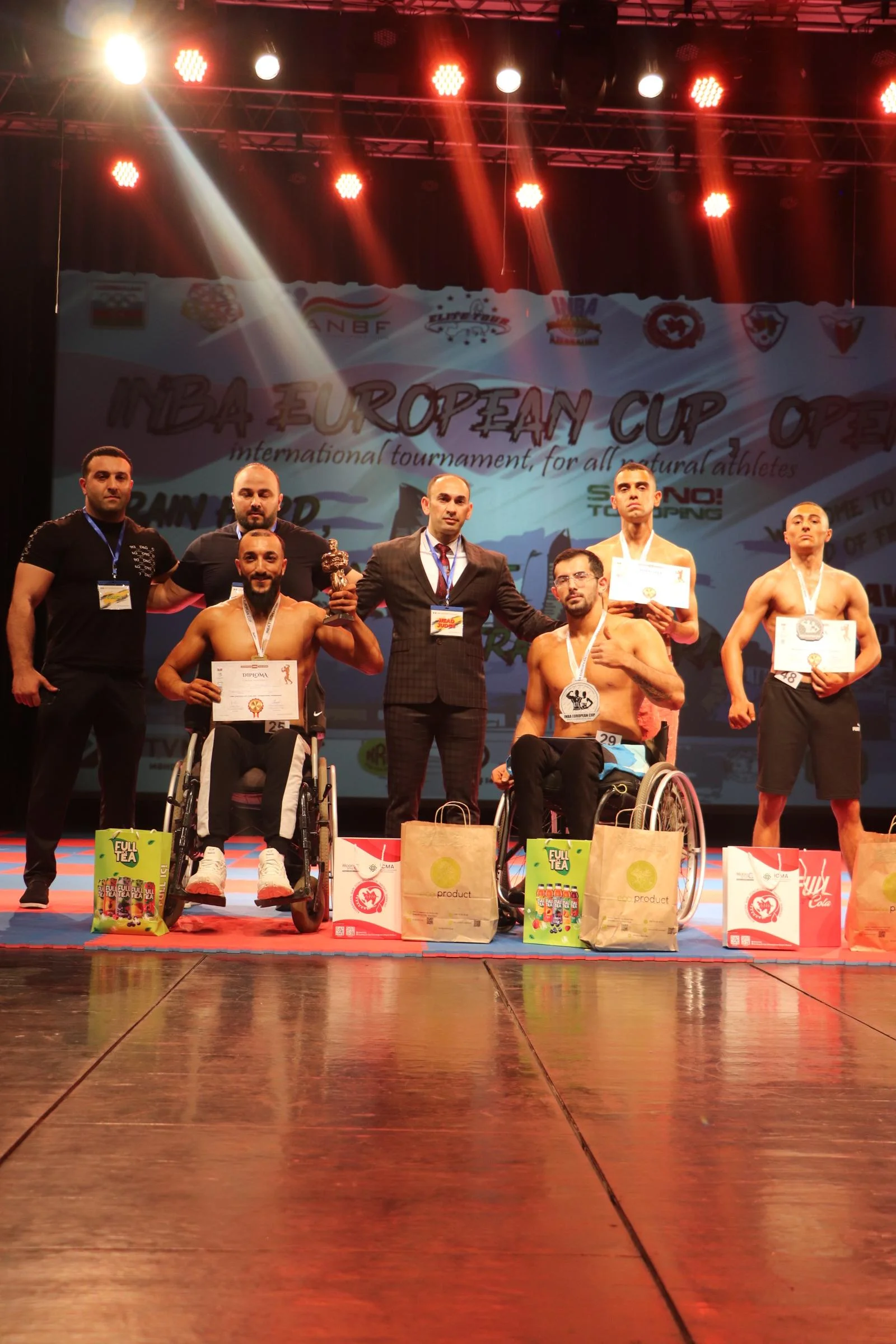 Bodibildinq və fitnes üzrə "INBA EUROPEAN CUP" beynəlxalq turnir keçirilib -FOTO