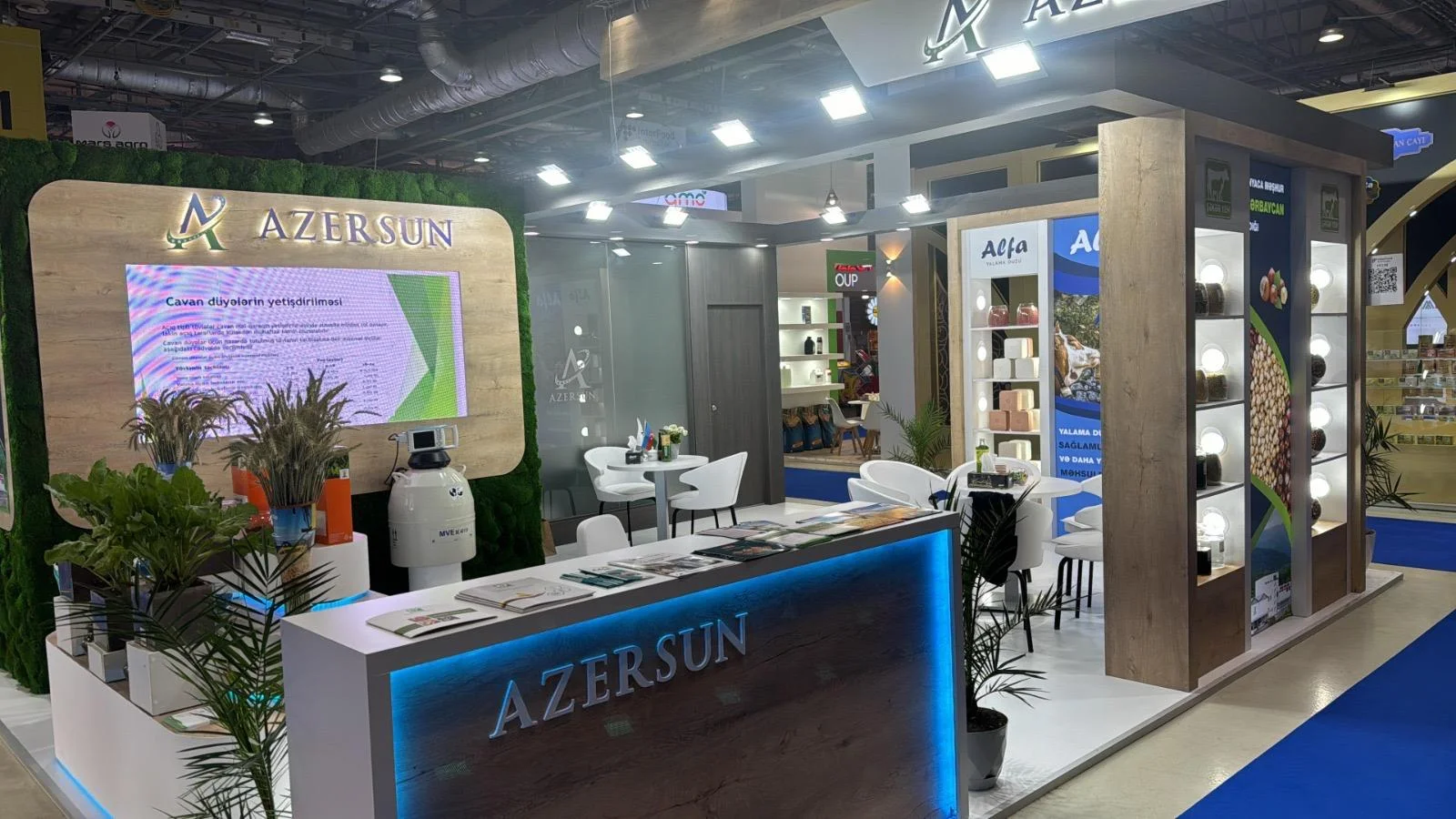 “Azərsun Holdinq” sərgidə qida, qeyri-qida və kənd təsərrüfatı stendləri ilə təmsil olunur