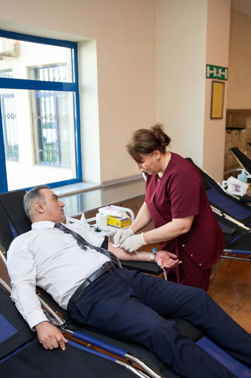 “Azərsun Holdinq”də ənənəvi “Qan ver, yaşat” sosial layihəsihəyata keçirilib -FOTO