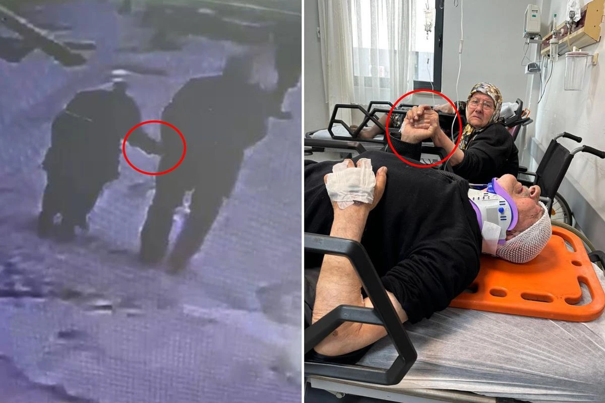 Xəstəxanada belə bir-birinin əllərini buraxmadılar...