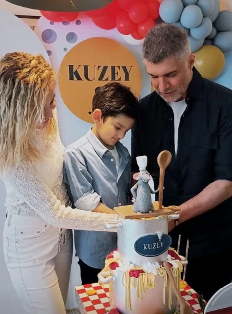 Özcan Deniz oğlunun ad gününü xüsusi konseptlə qeyd edib