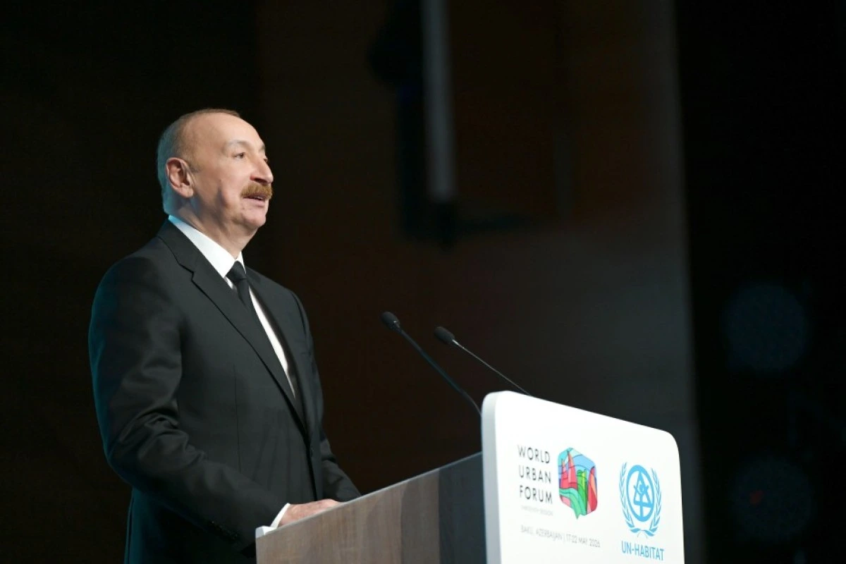 İlham Əliyev Ümumdünya Şəhərsalma Forumunun 13-cü Sessiyasının açılış mərasimində çıxış etdi - YENİLƏNDİ