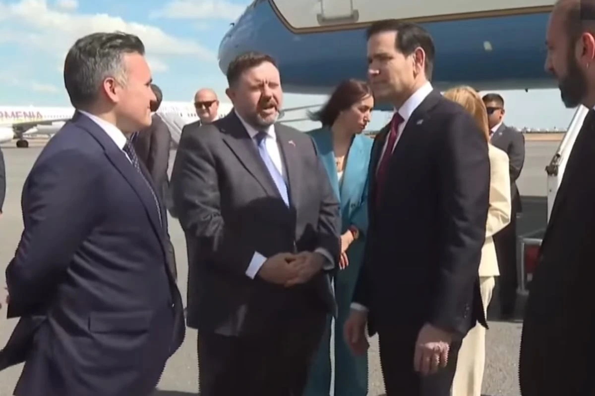 ABŞ dövlət katibi Marko Rubio Ermənistanda səfərdədir - FOTO