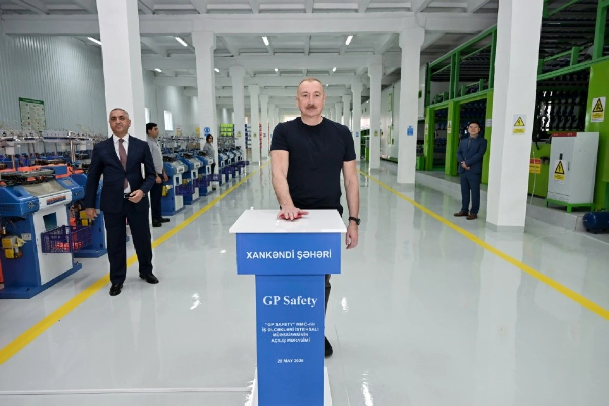 Xankəndidə iş əlcəkləri istehsalı müəssisəsinin açılışı olub