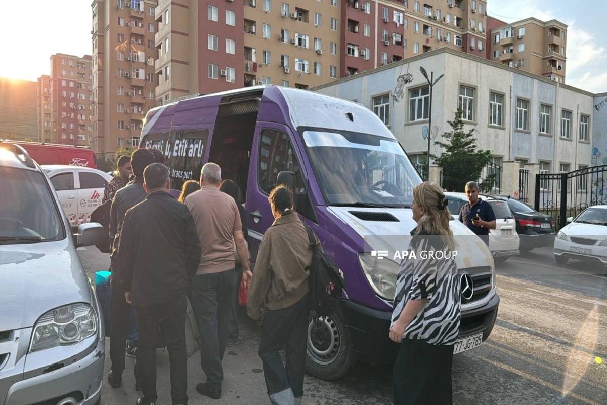 Cəbrayılın Şükürbəyli kəndinə növbəti köç karvanları yola salınıb - FOTO