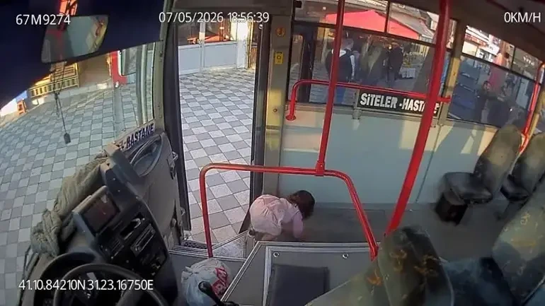 Sürünərək avtobusa mindi, heç kim fərq etmədi