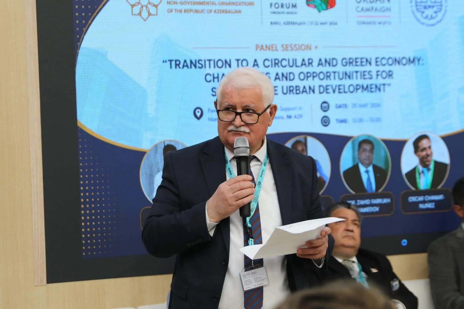 BAMF WUF13-də “Sirkulyar və yaşıl iqtisadiyyata keçid” adlı tədbir keçirdi - FOTO
