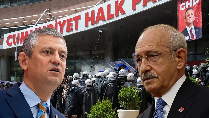 CHP-də tarixi parçalanma: Kılıçdaroğlu qərargahda, Özgür Özəl küçədə