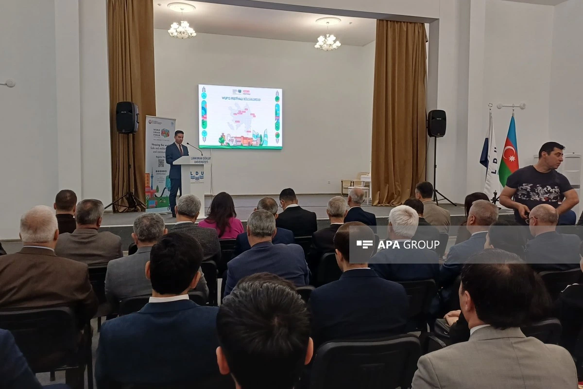 WUF13 çərçivəsində Lənkəran şəhərində festival başlayıb - FOTO