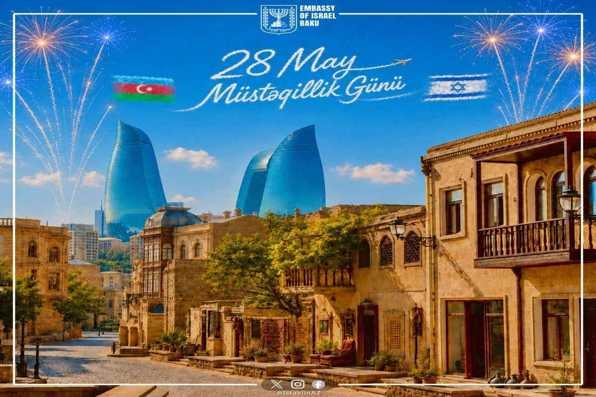 İsrail səfirliyi Azərbaycanı təbrik edib