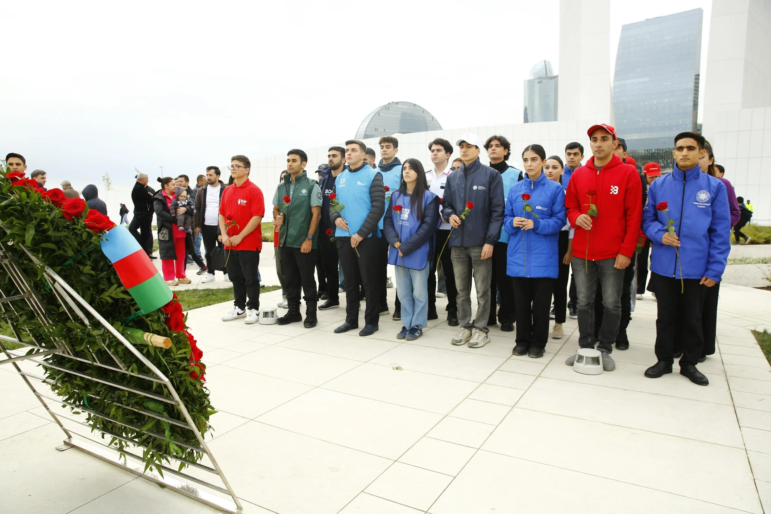 Azərbaycan Könüllüləri Zəfər Günü münasibətilə keçirilən silsilə tədbirlərdə iştirak ediblər