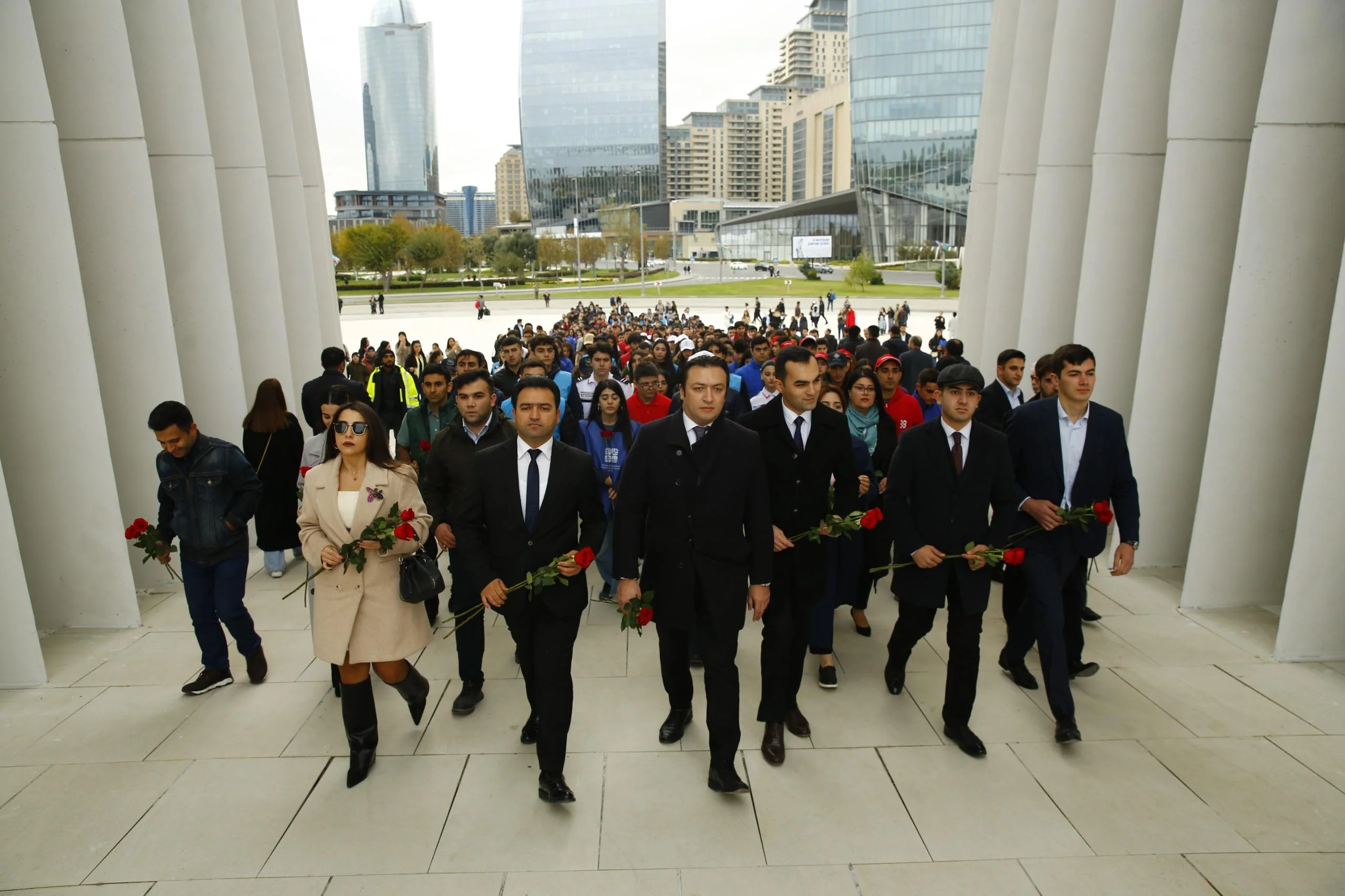 Azərbaycan Könüllüləri Zəfər Günü münasibətilə keçirilən silsilə tədbirlərdə iştirak ediblər