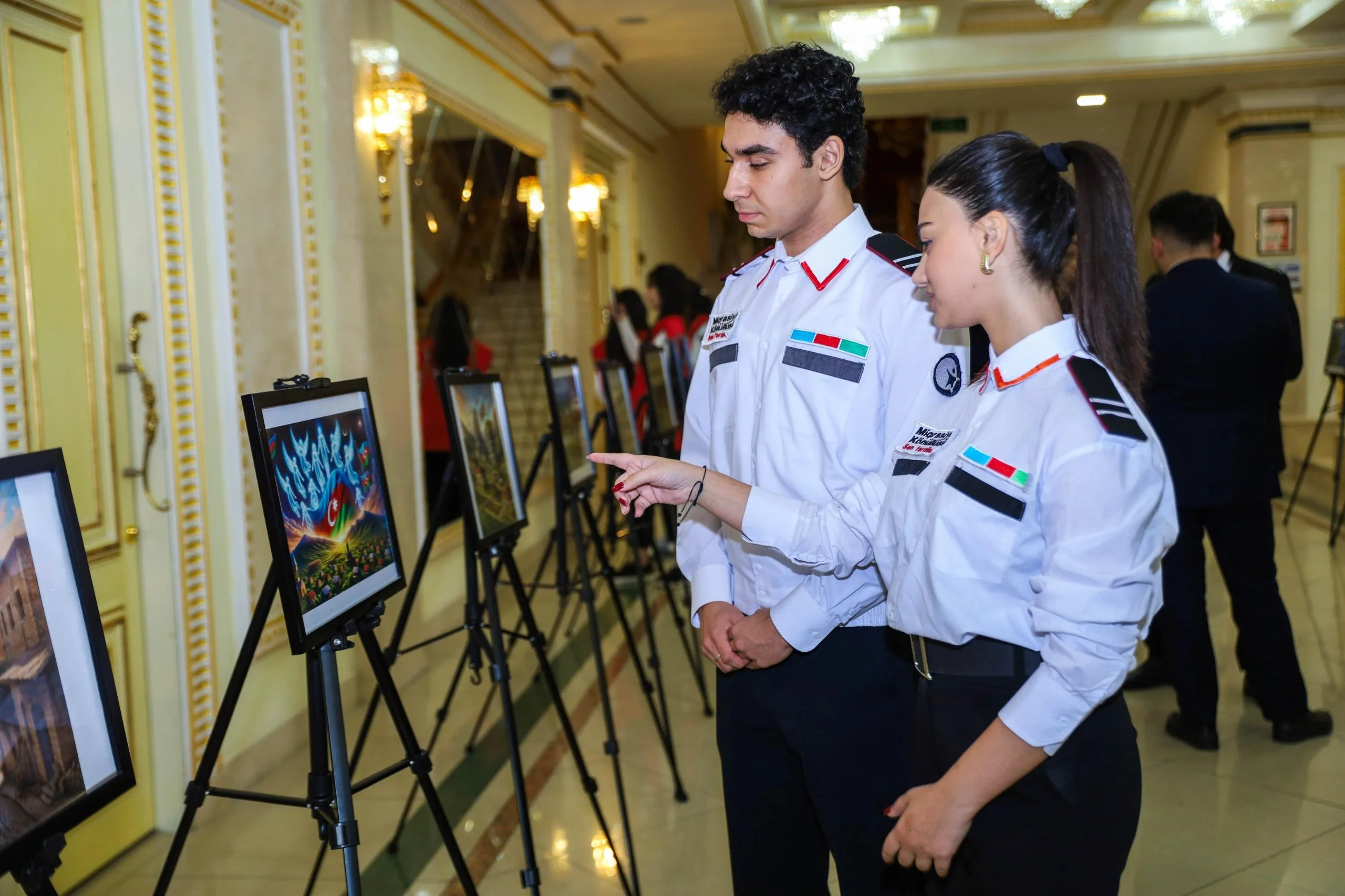 Azərbaycan Könüllüləri Zəfər Günü münasibətilə keçirilən silsilə tədbirlərdə iştirak ediblər