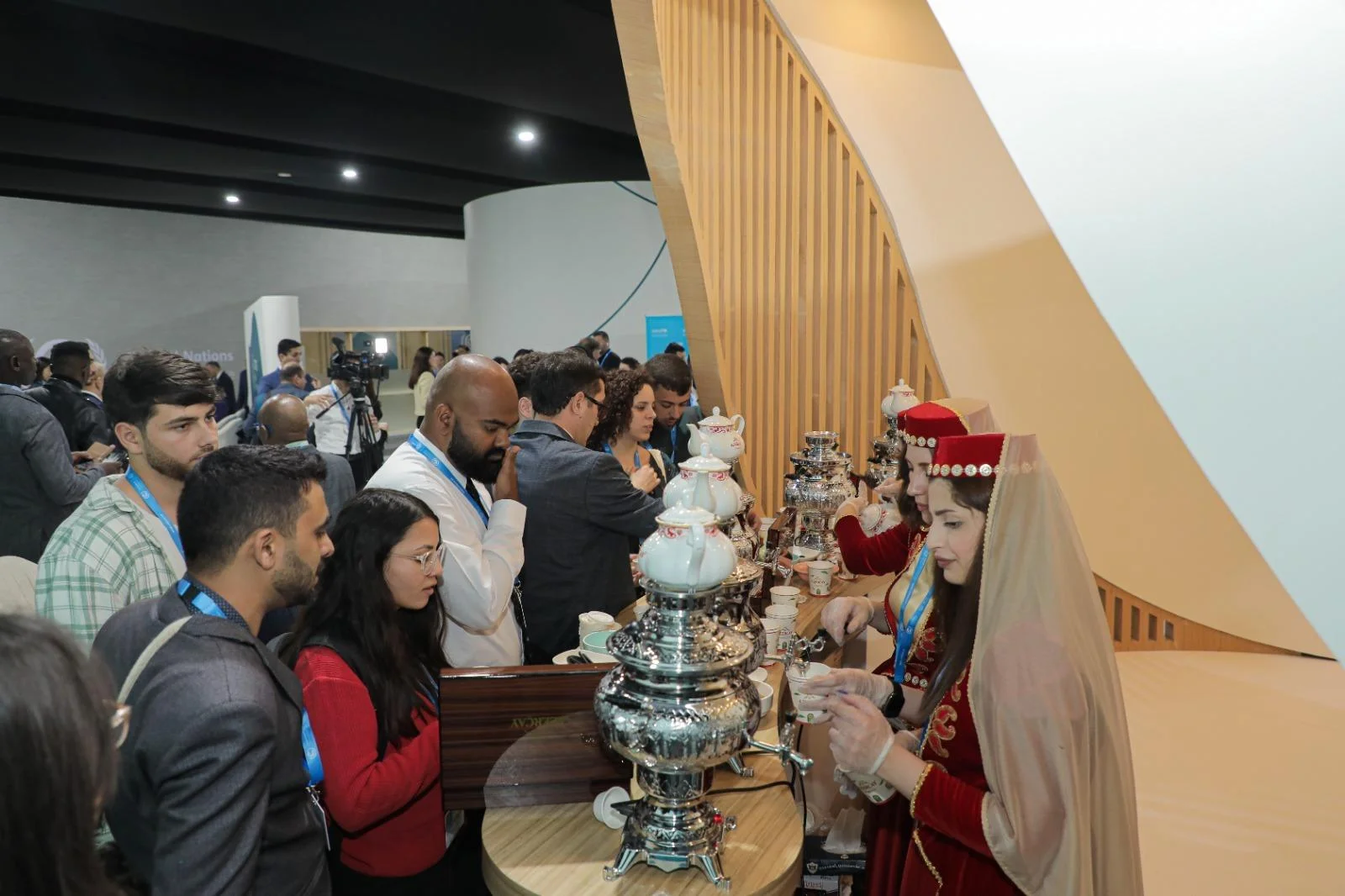 COP29 Blue zonada çay təminatçı "Azerçay"dır -FOTO