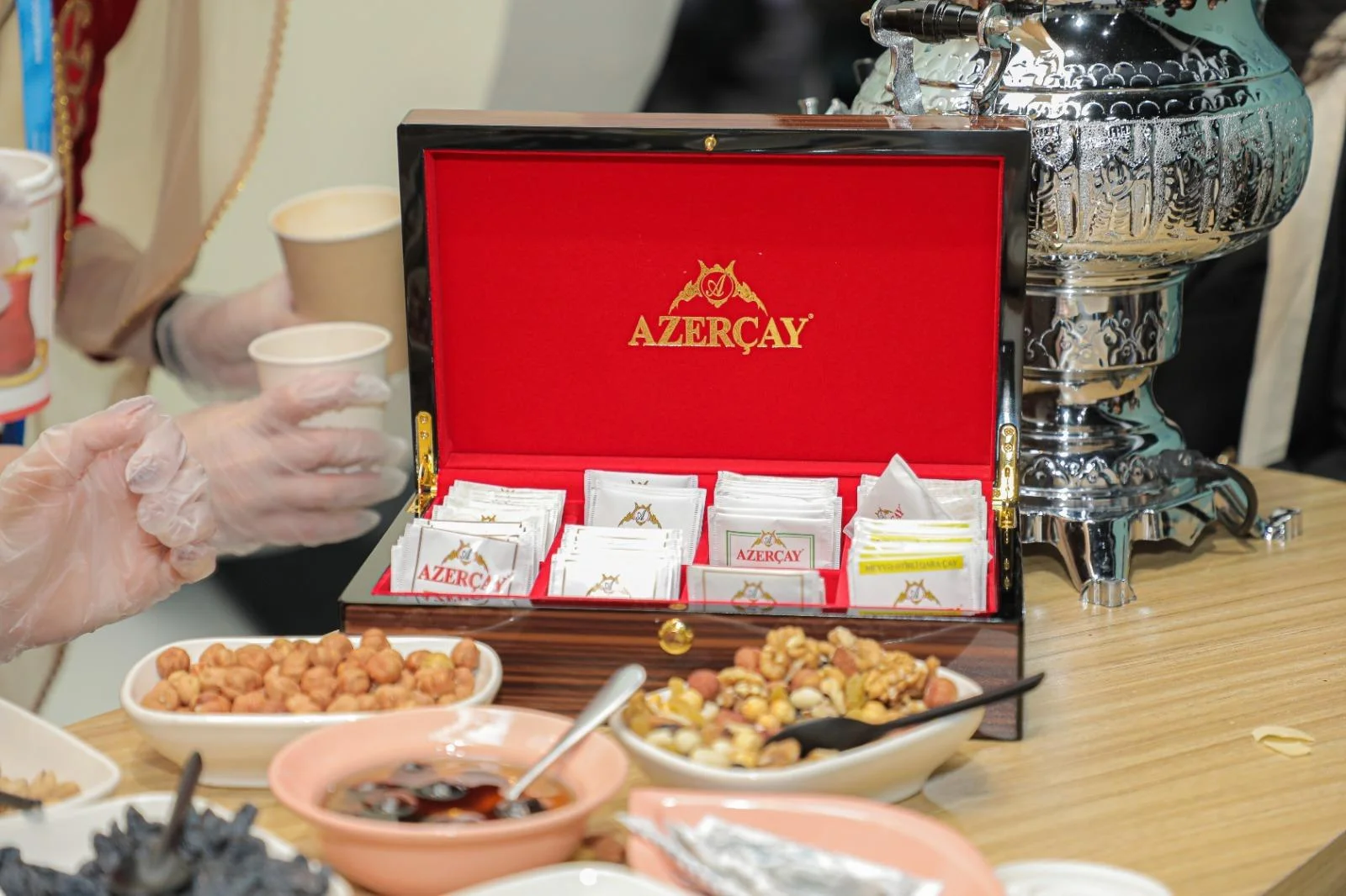 COP29 Blue zonada çay təminatçı "Azerçay"dır -FOTO