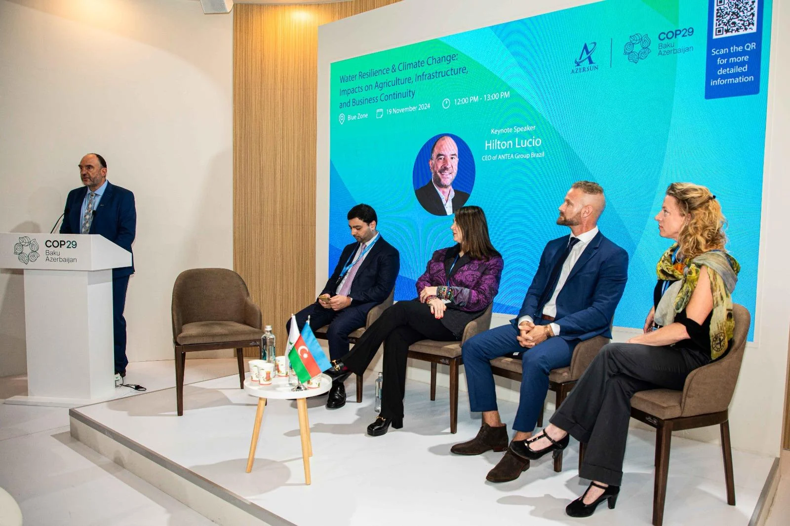 “Azərsun” Mavi Zonada su ehtiyatlarının dayanıqlığı mövzusunda panel müzakirəsi təşkil edib -FOTO