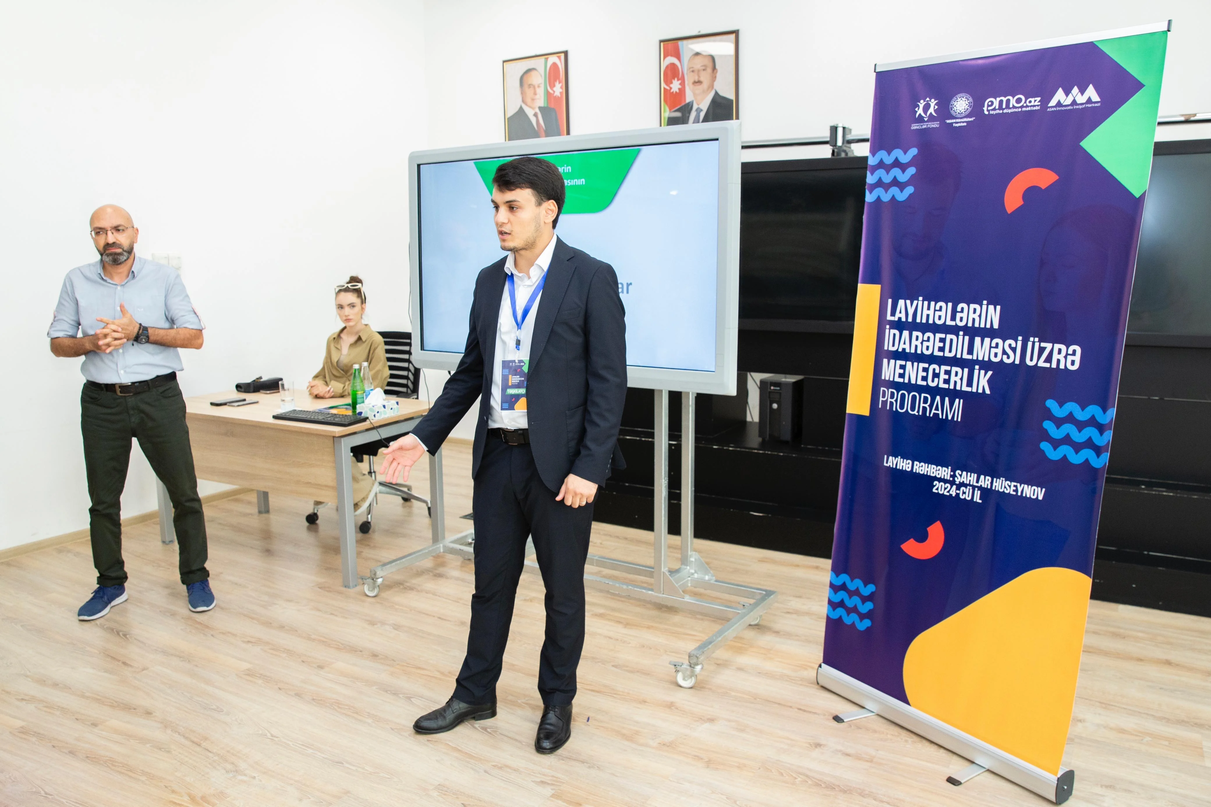 Gənclər üçün “Layihələrin idarəedilməsi üzrə menecerlik” proqramı həyata keçirilib