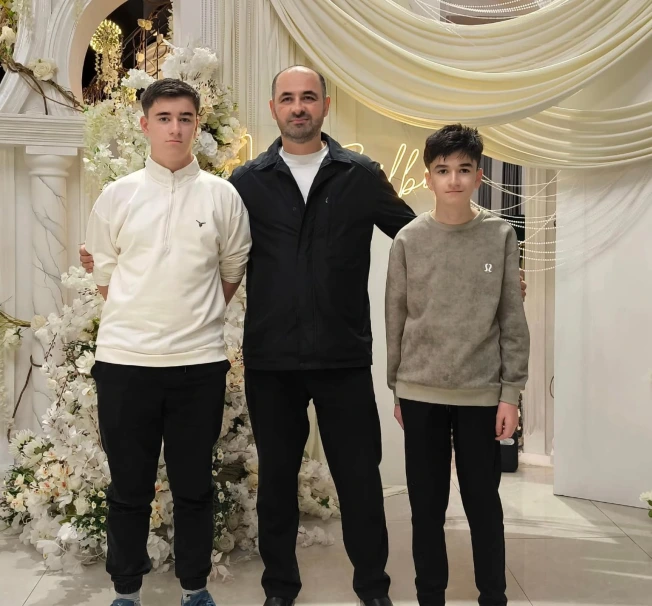 Əfsanəvi kəşfiyyatçı Mühüd Orucovun ailəsi ilə görüş - FOTO