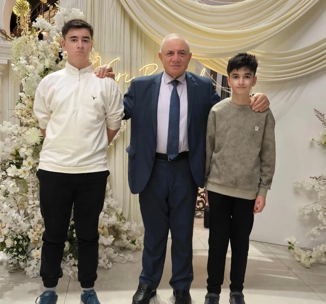 Əfsanəvi kəşfiyyatçı Mühüd Orucovun ailəsi ilə görüş - FOTO