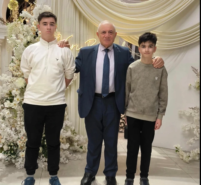 Əfsanəvi kəşfiyyatçı Mühüd Orucovun ailəsi ilə görüş - FOTO