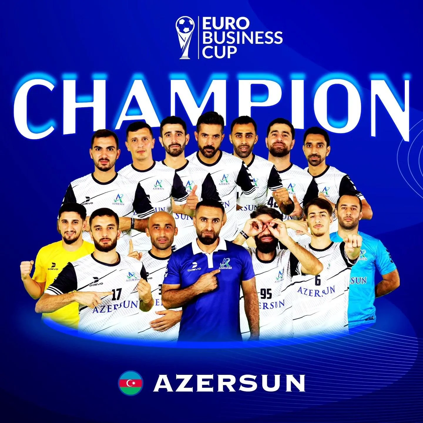 “Azərsun Holdinq” minifutbol komandası ikiqat Avropa çempionudur -FOTO