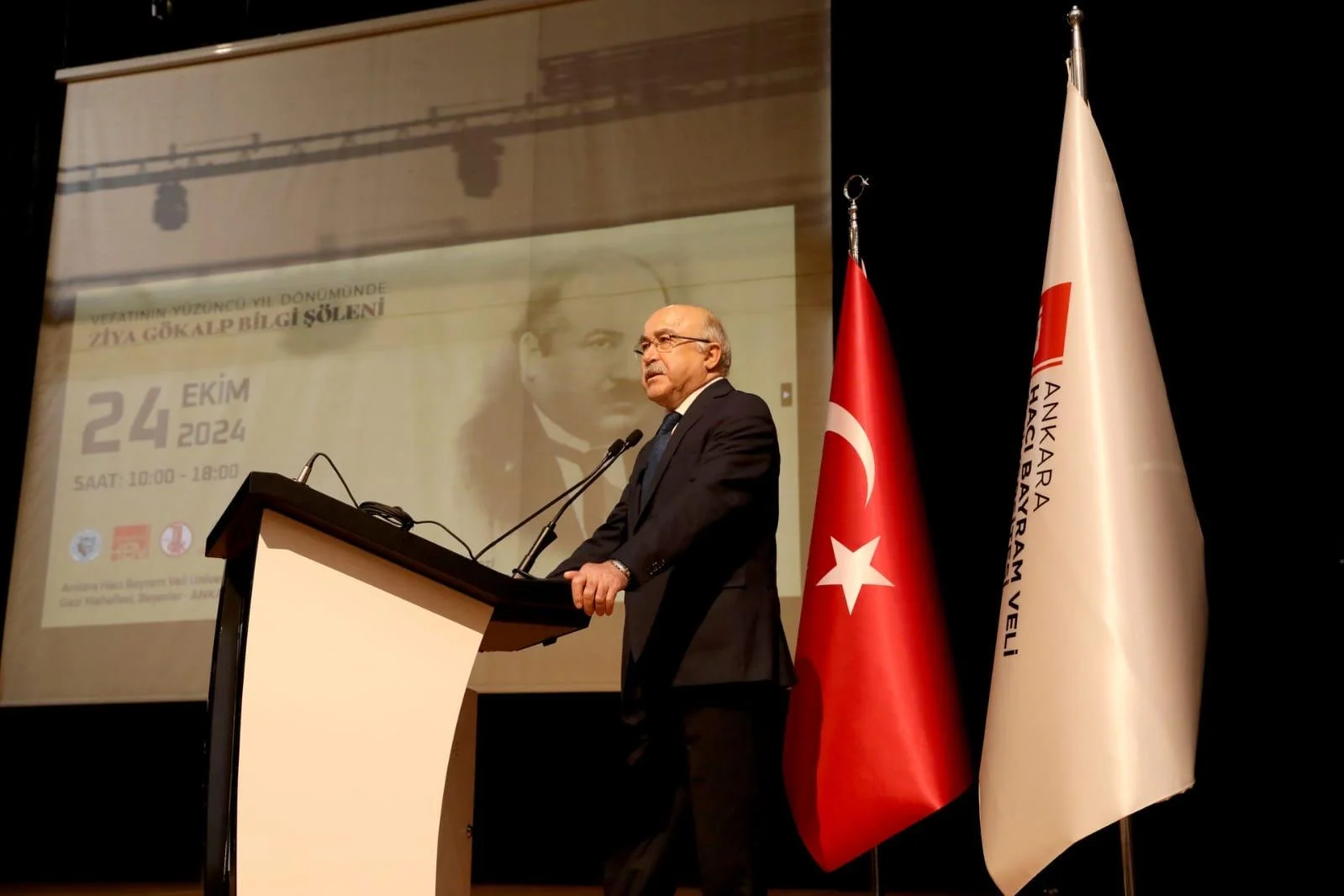 Hacı Bayram Vəli Universitetində Ziya Gökalp anıldı - FOTOLAR