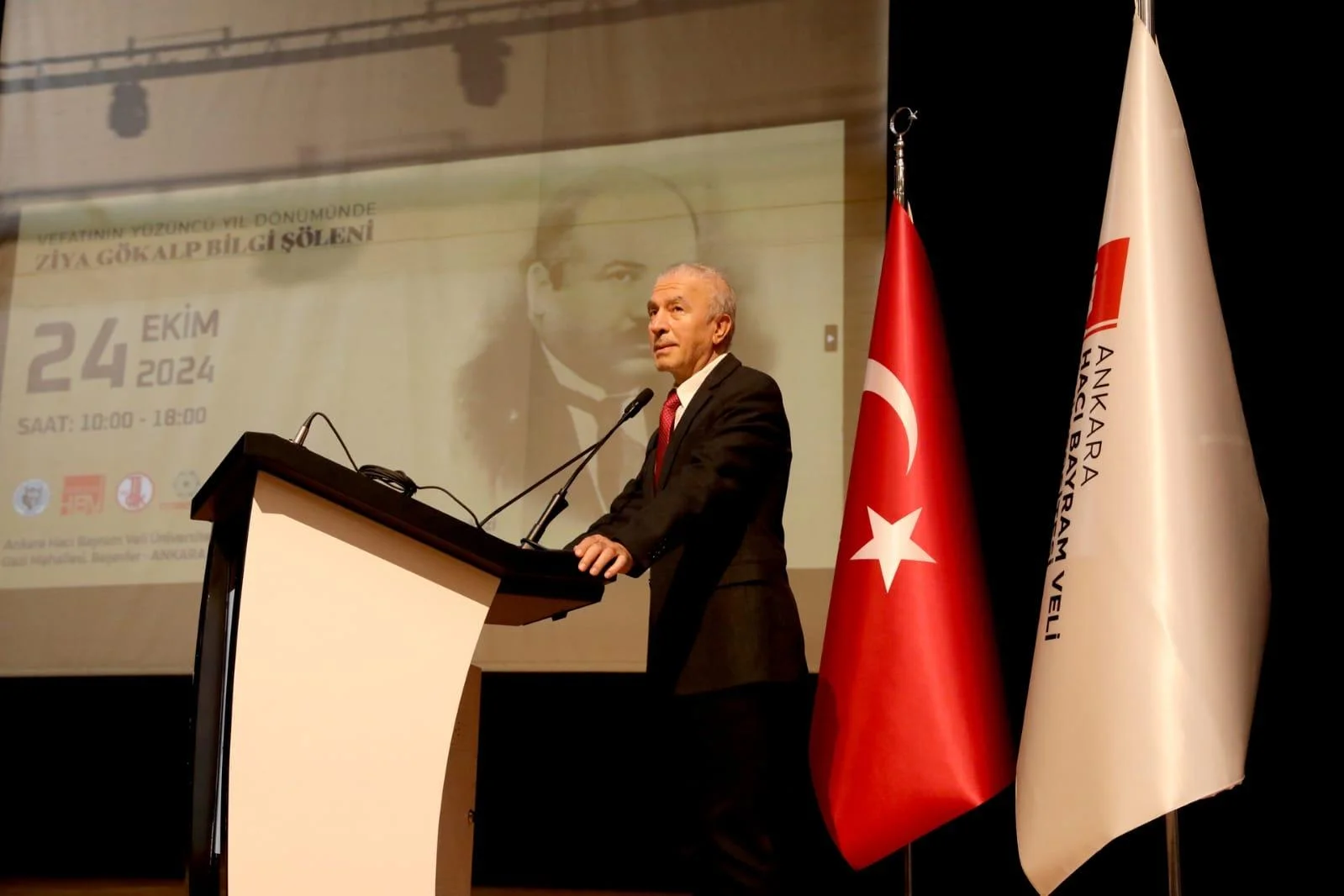 Hacı Bayram Vəli Universitetində Ziya Gökalp anıldı - FOTOLAR