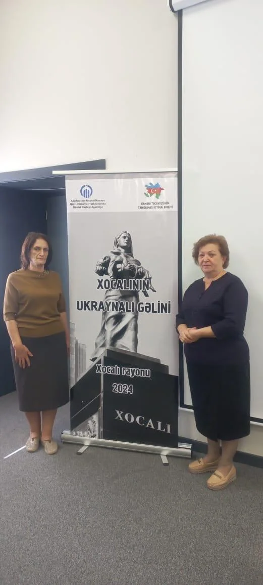 “Xocalının ukraynalı gəlini” filminin təqdimatı olub -FOTO