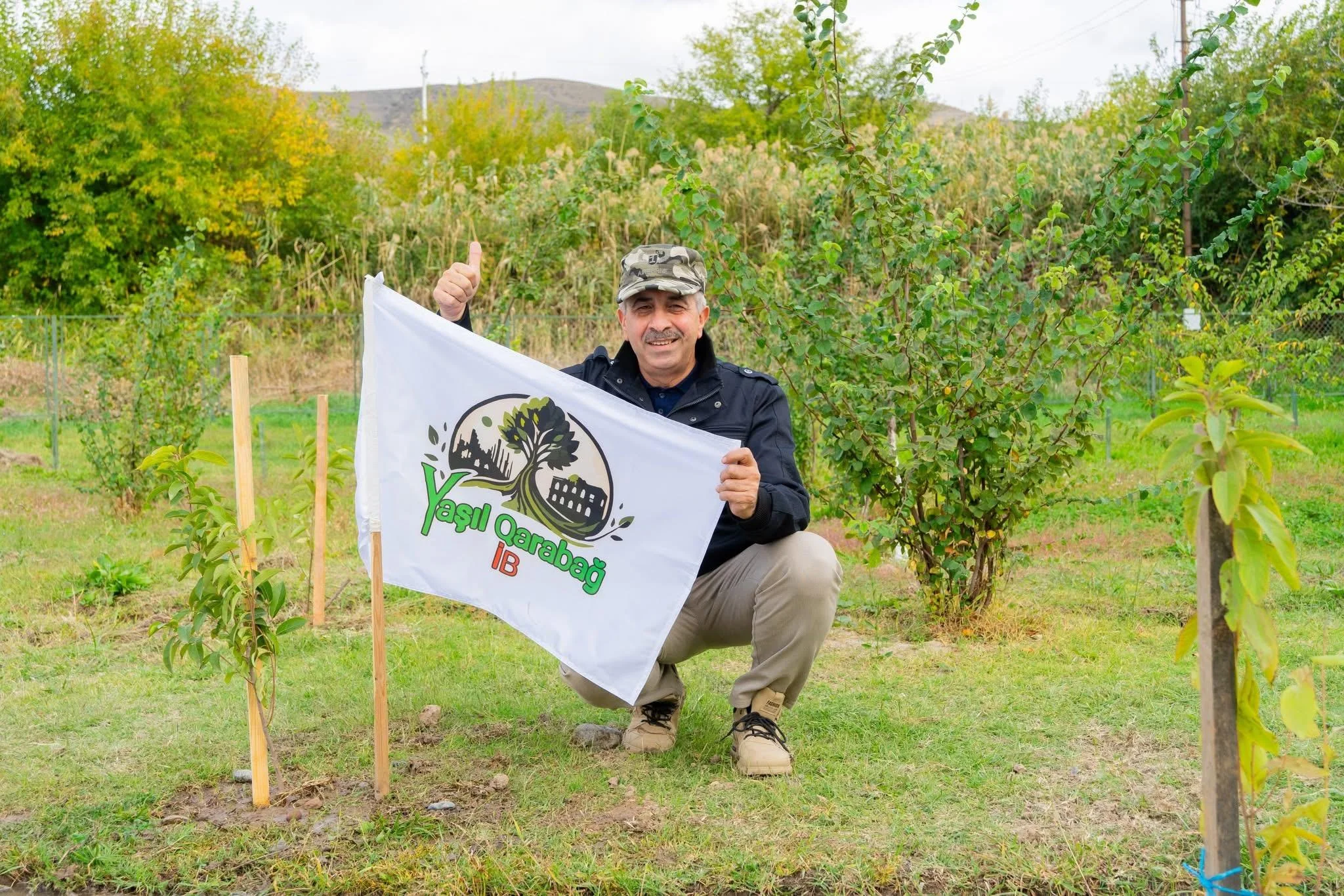 “Yaşıl Qarabağ” İctimai Birliyi Zəngilanda yaşıllaşdırma aksiyasına start verib -FOTO
