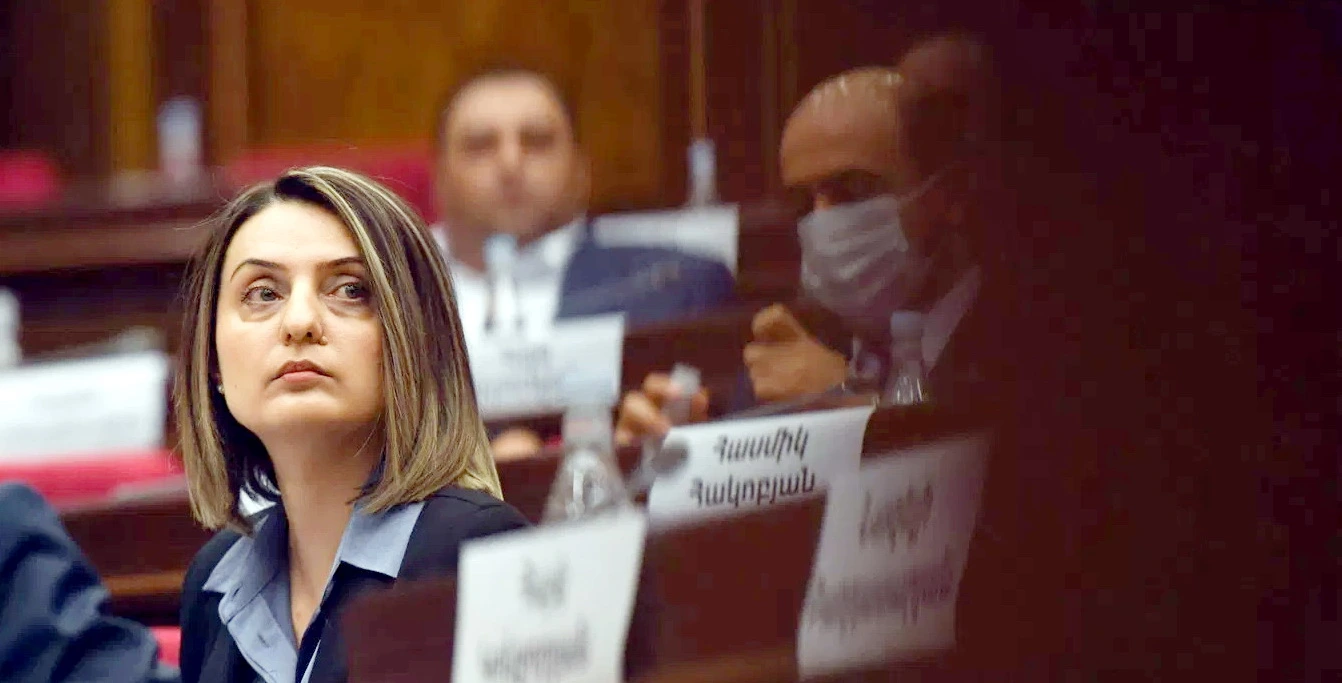 Ermənistan parlamenti Anna Akopyanın qanun layihəsini ilk oxunuşda qəbul edib