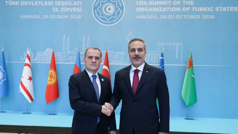 Ceyhun Bayramov Hakan Fidanla görüşdü