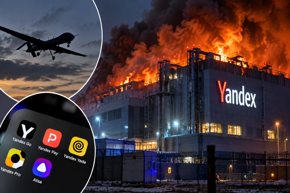 Ukrayna Rusiyada “Yandex”in üçüncü data mərkəzinə PUA zərbəsi endirib