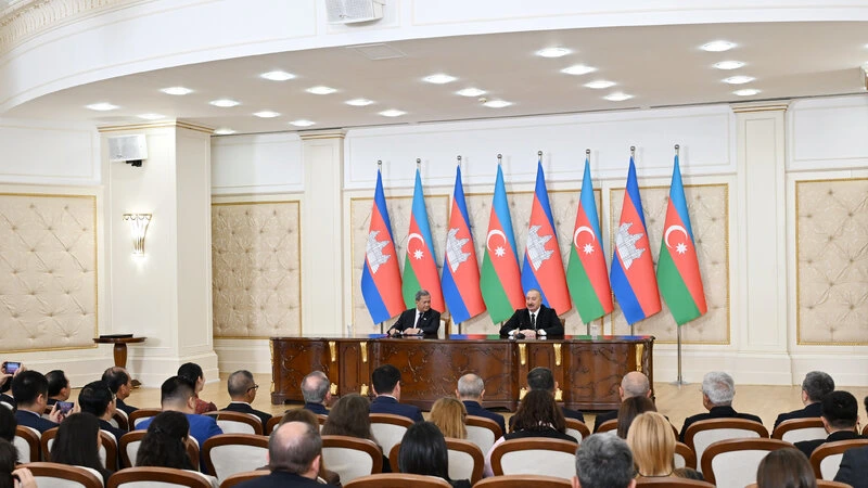 İlham Əliyev və Kambocanın Baş naziri mətbuata bəyanatlarla çıxış etdilər - YENİLƏNDİ
