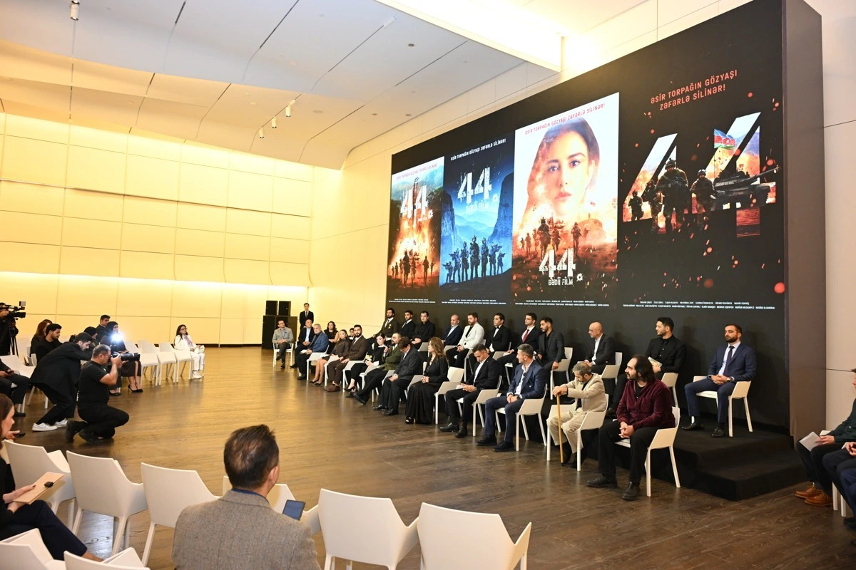 “44” filmi ilə bağlı mətbuat konfransı keçirilib
