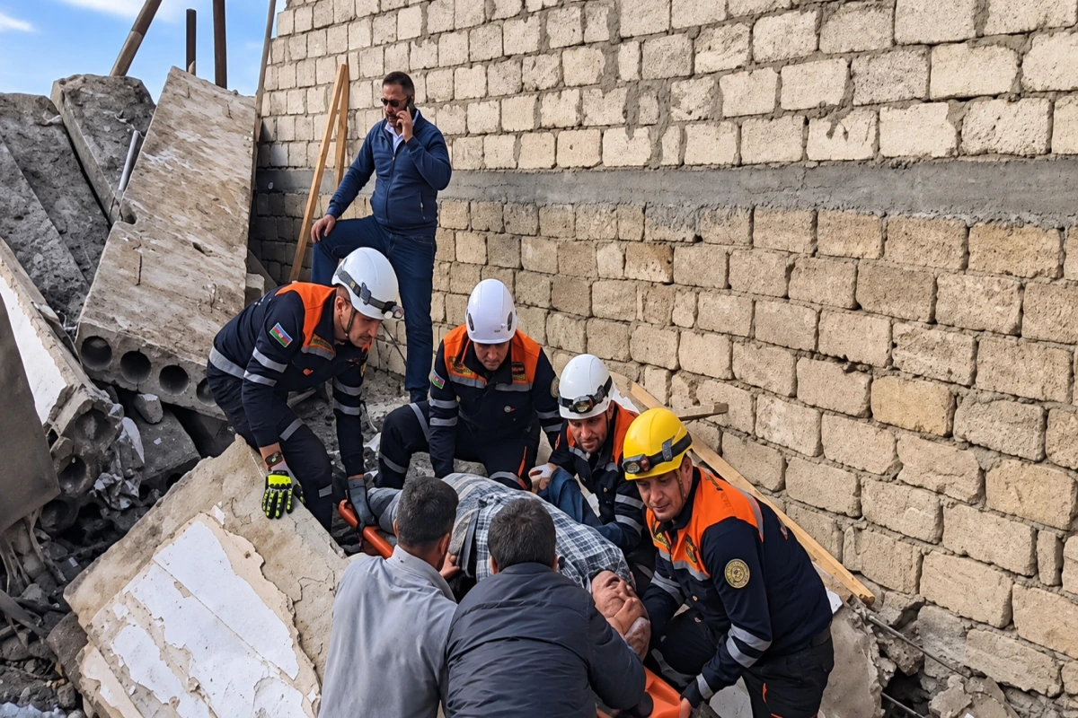 Suraxanı rayonunda fərdi yaşayış evində uçqun olub, ölən var