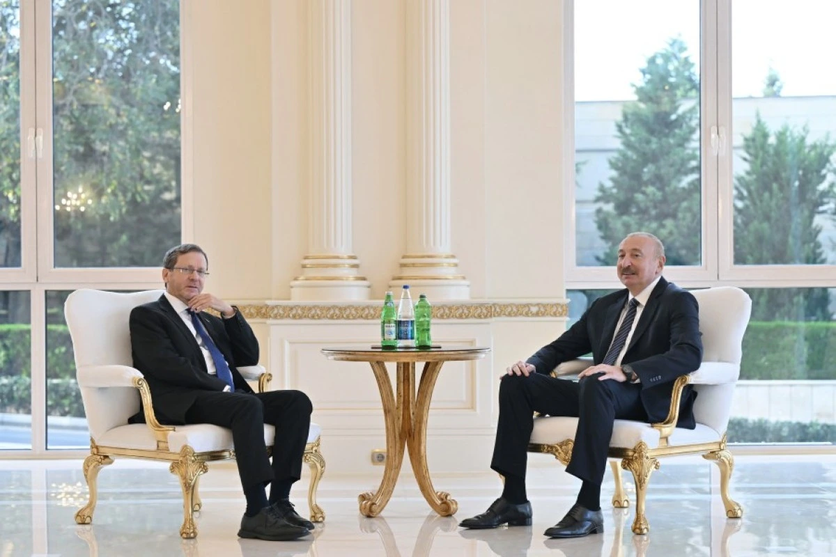 İlham Əliyevin İsrail Prezidenti ilə görüşü olub