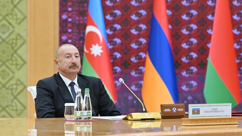 Prezident MDB Dövlət Başçıları Şurasının məhdud tərkibdə iclasında çıxış edib - YENİLƏNDİ