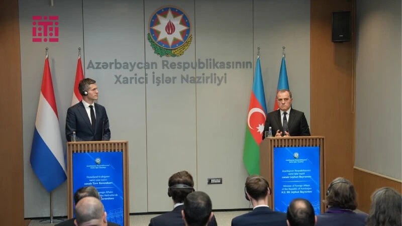 Ceyhun Bayramov sülh gündəliyini Niderlandla müzakirə etdi