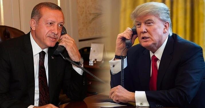 Ərdoğanla Tramp arasında telefon danışığı oldu