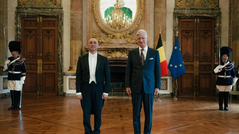Azərbaycan səfiri etimadnaməsini Belçika Kralına təqdim etdi