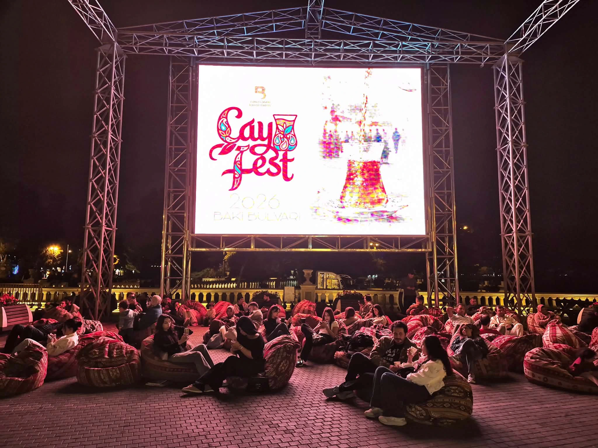 Dənizkənarı Bulvarda Çay Festivalı təşkil olunub -FOTO