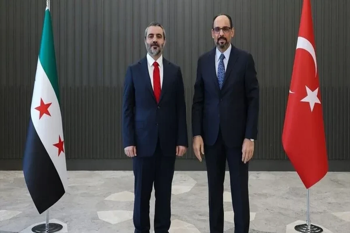 İbrahim Kalın Ankarada Suriyanın xarici işlər naziri ilə görüşüb