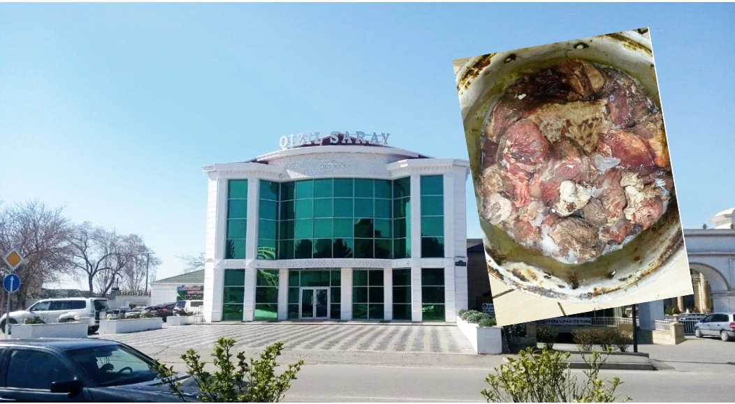 “Qızıl Saray” şadlıq evində istehlaka yararsız ətlər aşkarlanıb