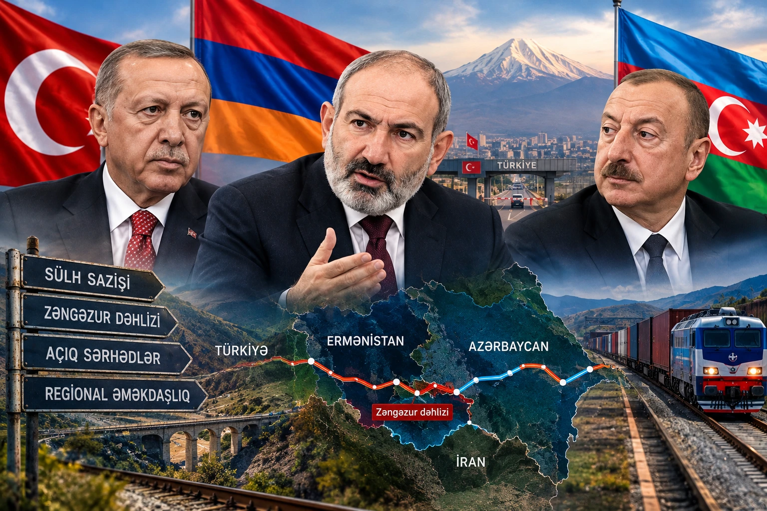 Bakı ilə sülh olmadan sərhəd açılmayacaq -&nbsp;Hasan Oktay