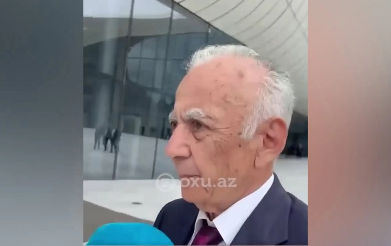 82 yaşlı Hacıbala Abutalıbov illər sonra görüntüləndi - VİDEO
