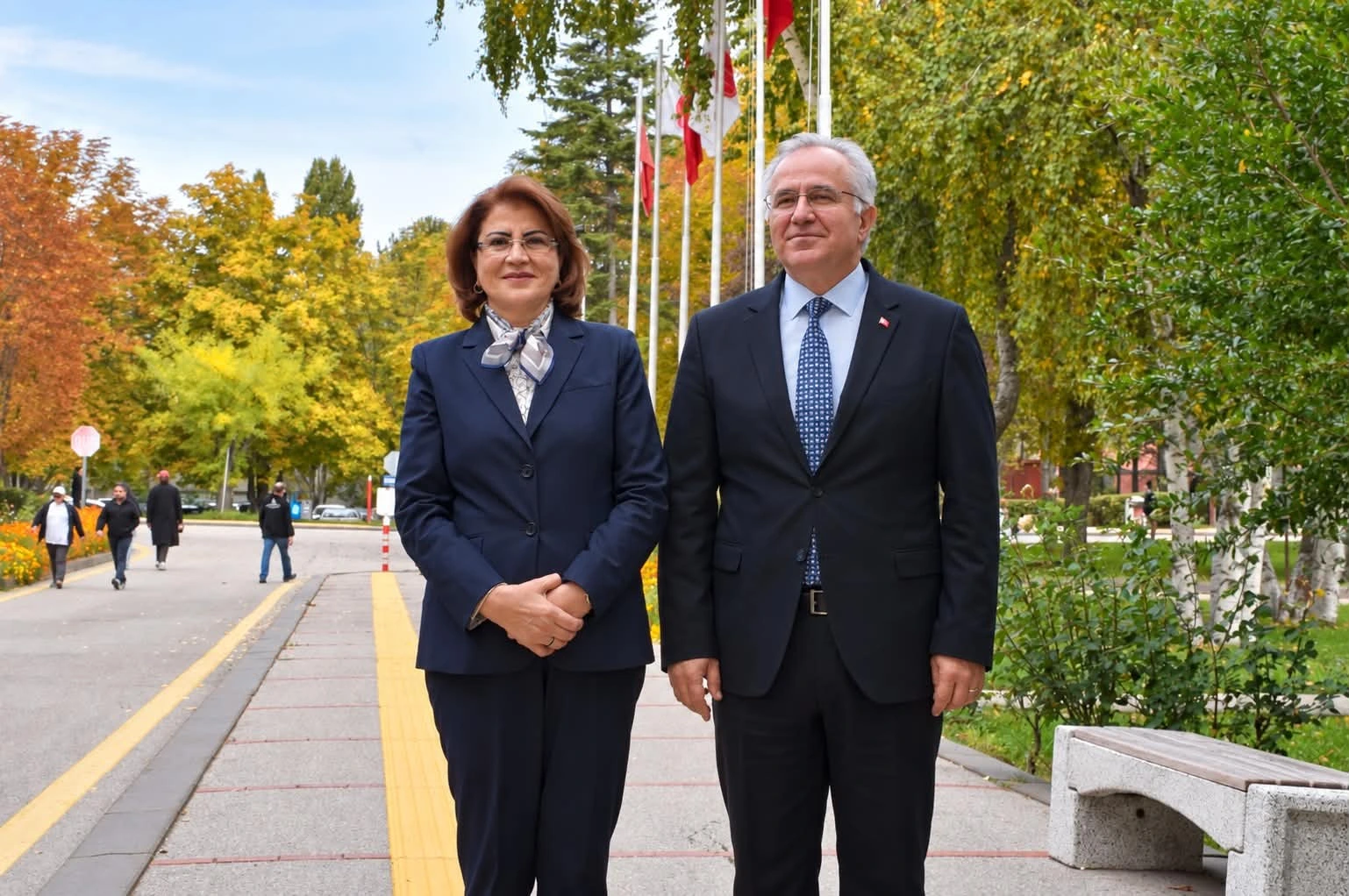 Türkiyə-Azərbaycan Universitetinin rektoru Hacettepe Universitetində görüşlər keçirib -FOTO